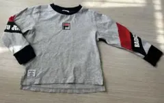 ブランシェスFILA RADCHAP 長袖Tシャツ 110サイズ グレー