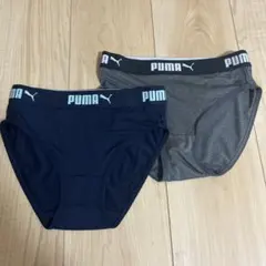 PUMA ショーツ 2枚セット Sサイズ ネイビー グレー