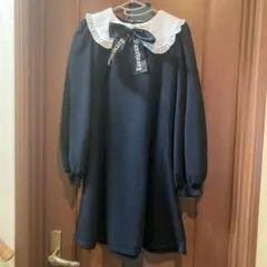 アンクルージュ　ワンピース　ブラック　長袖　量産　地雷