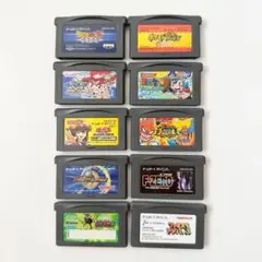 【まとめ売り】GBA ゲームボーイアドバンス 10本 ポケモン F-ZERO