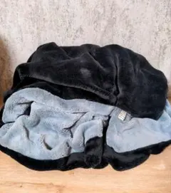 11/7迄…赤字特価❤みかん❤贅沢プレミアム★Wボア⭐大きめ超特大ブランケット