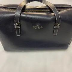 kate spade ダークネイビー ハンドバッグ 送料込み