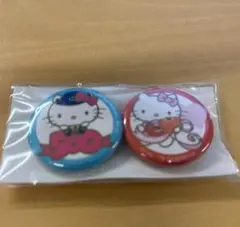 ハローキティ ピンバッジ 2個セット - メルカリ
