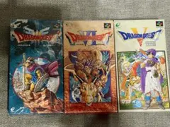 スーパーファミコン　ドラゴンクエスト III V Ⅵ 3本セット