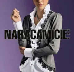 【未使用28600円】ナラカミーチェ♦️ジャージーカーディガン風切り替えブラウス