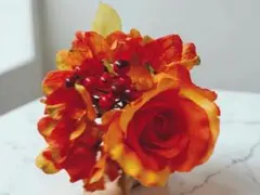 ミニバラ❇️オレンジ系❣️ドライフラワー - メルカリ