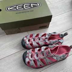 【未使用】KEEN キーン WHISPER ウィスパー 防水サンダル 23cm