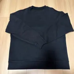 無印良品　ブラック Lサイズ スウェット