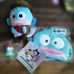 サンリオ ハンギョドンダンディズム　ポーチ　フイギュア