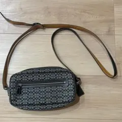 COACH コーチ ショルダーバッグ ミニシグネチャー キャンバス