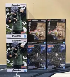 NARUTO フィギュア カカシ マダラ ミナト 3種6体セット