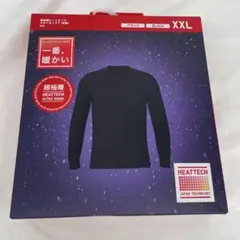 ユニクロ メンズ 超極暖ヒートテッククルーネックT 長袖　XXL