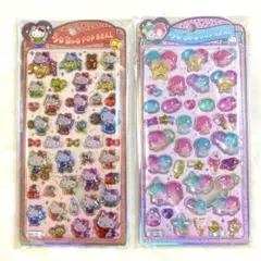 【正規品】うるちゅるポップシール サンリオ 新作 キキララ キティ ダニエルのサムネイル