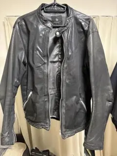 BEAUTY&YOUTH 羊革 ラムレザー シングルライダース 黒 XL