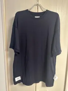 WTAPS ネイビー オーバーサイズ Tシャツ X 04