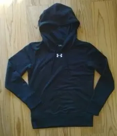 UNDER ARMOUR ブラック フード付きパーカー