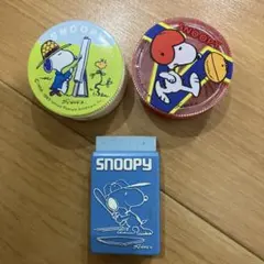 SNOOPY シャプナー＆イレイザーケースセット　レトロ品
