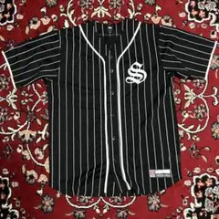 【М】穴・補修跡アリ　ステューシー　スカジャン　スカル　ドクロ　SSリンク 2025年最新】STUSSY スカジャンの人気アイテム - メルカリ