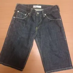 Levi's 504 STRAIGHT デニムハーフパンツ