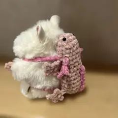 はむにぎり用 ウーパールーパーのリュック ぬい服 ぬい活