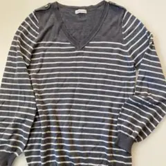 earth music&ecology Vネックニット Fサイズ 美品 オフィス