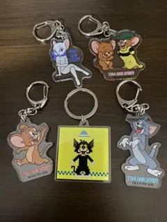 トムとジェリー アクリルキーホルダー 5個セット