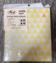 純正　チェキ instax mini album 104枚収納 ポケットアルバム