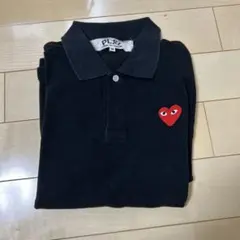 PLAY COMME des GARÇONS ブラックポロシャツ M