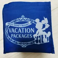ディズニーバケパ　オリジナルエコバッグ　シンプルデザイン