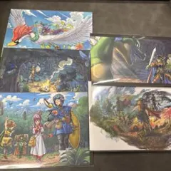 ドラゴンクエスト カフェ 限定 ポストカード