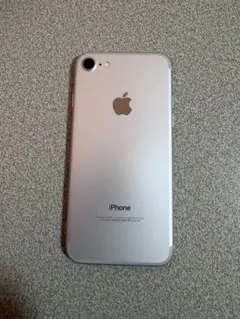【美品】iPhone7 シルバー 32GB 90%