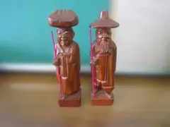 飛騨 一位一刀彫 観世音菩薩 功作・観音菩薩立像 (仏像.木像.一位木彫