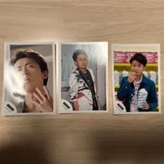 嵐　大野智　公式写真3枚セット