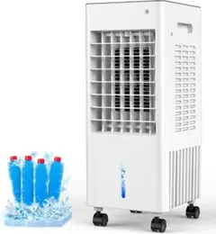 新品✨冷風機 8L特大タンク 3段階風量 節電対策 リモコン キャスター付 