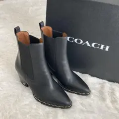 コーチ　ピアス ブーティ　サイドゴアブーツ COACHのサムネイル