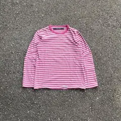 00's unknown ピンク ボーダー ロンt cityboy アーカイブ