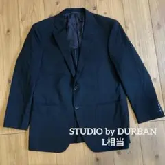 STUDIO by D'URBAN ジャケット 96AB5 黒　背抜き L