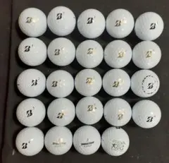 ブリヂストンゴルフ SUPER STRAIGHT 24球 ロストボール 年式混合