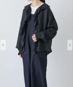 新品タグ付き かぐれ ワッシャーフリルブラウス アーバンリサーチ