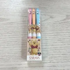 SARASA プーさん ボールペンセット 0.5mm