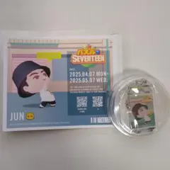 SEVENTEEN JUN キーホルダー タグラベル缶
