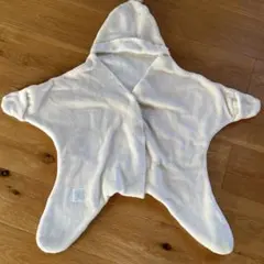 mocmof 星　モクモフ　アイボリー　白　防寒　アウター　Mサイズ