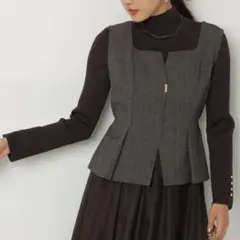 ハイネックニット ラメ