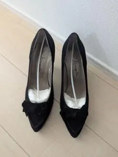 【新品未使用】銀座かねまつ 晴雨兼用 ポインテッドトゥパンプス ブラック　黒 銀座かねまつ公式通販サイト｜SHOES CONCIERGE(シューズ