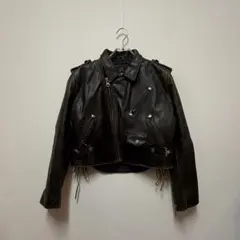 CHEVIGNON　ダブルブレストレザーコート 2025年最新】CHEVIGNON レザーの人気アイテム - メルカリ