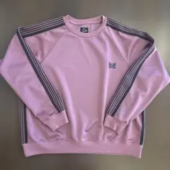 Needles スエット23SS サイズL ピンク MR285