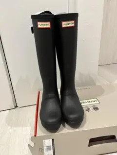 【美品】HUNTER レディース 長靴 バックル付き ブラック 23cm 2025年最新】HUNTER レディース 長靴・レインシューズの人気