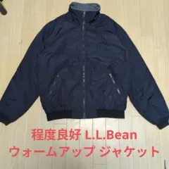程度良好 L.L.Bean ウォームアップ ジャケット ブラック サイズ Mのサムネイル