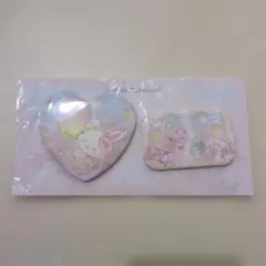 ピューロランド 七夕 ミニョンフワフワまつり 缶バッジ　ウィッシュミーメル
