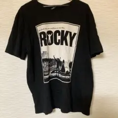 ROCKY プリント Tシャツ 2XL ブラック